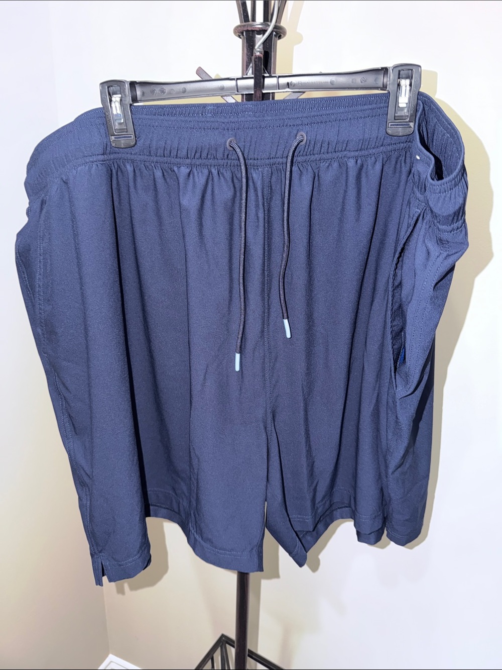 Caribbean Men's Navy Blue Swim Trunks